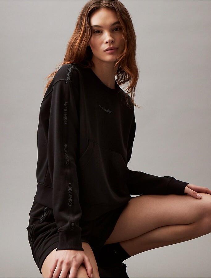 Calvin Klein One Plush Sleep Sweatshirt - ShopStyle
