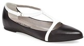 Thumbnail for your product : Aquatalia by Marvin K 'Yasmine' Two Tone Waterproof Leather Flat