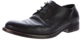 Thumbnail for your product : Jil Sander Leather Round-Toe Oxfords