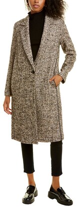 Lafayette 148 New York Jolina Wool, Silk, & Alpaca-Blend Coat