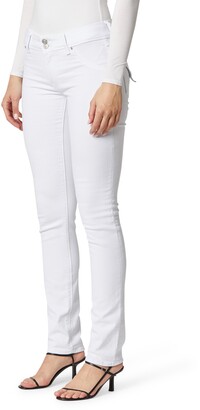 hudson white skinny jeans
