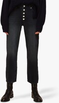 Thumbnail for your product : Whistles Hollie Button Front Jeans