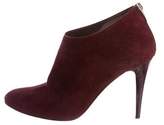 Thumbnail for your product : Jimmy Choo Suede Round-Toe Booties