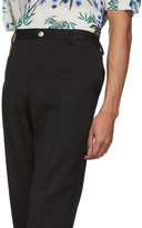 Thumbnail for your product : Kenzo Black Wool Urban Slim Trousers