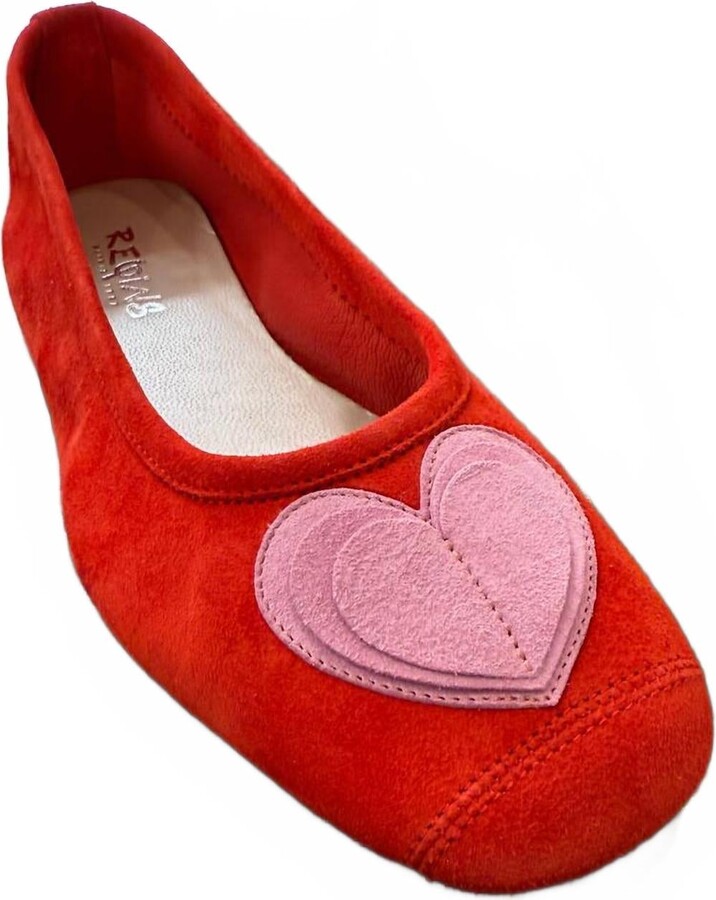 Women's Holove Ballerinas Sandal In Red/pink