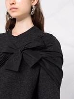 Thumbnail for your product : Molly Goddard Bow-Detailed Wool Jumper