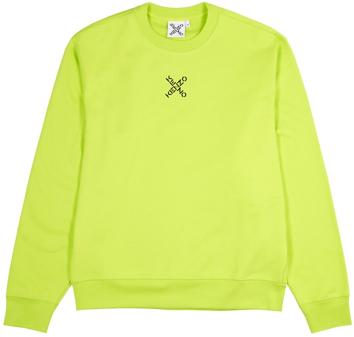 neon green kenzo shirt