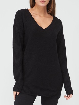 fitted tunic sweater