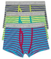 Thumbnail for your product : Autograph 3 Pack Cotton Rich Striped Trunks (5-14 Years)