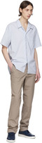 Thumbnail for your product : Paul Smith Taupe Slub Cotton Chinos