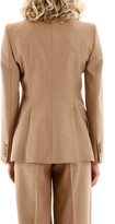 Thumbnail for your product : Alexander McQueen Camel Wool Blazer