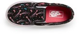 Thumbnail for your product : Vans 'Classic - Star Fall Glitter' Slip-On Sneaker (Baby, Walker & Toddler)