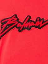 Thumbnail for your product : Balmain terry logo patch T-shirt
