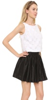 Thumbnail for your product : Milly Sleeveless Crop Top