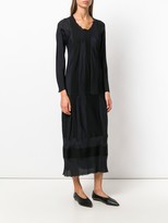 Thumbnail for your product : Comme Des Garçons Pre-Owned Striped Panelled Dress
