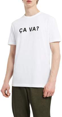 French Connection Men's Ca Va Slogan T-Shirt