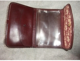 Thumbnail for your product : Christian Dior Burgundy Leather Purse