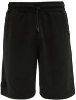 Thumbnail for your product : Marcelo Burlon County of Milan Wing-patch Cotton Loop-back Jersey Shorts - Mens - Black