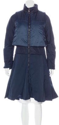 Moncler Pleated Puffer Coat