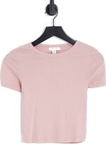 Thumbnail for your product : Topshop Everyday Cotton Crop Top