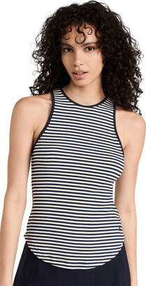 Navy And White Striped Tank Tops | ShopStyle