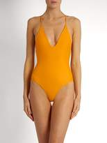 Thumbnail for your product : JADE SWIM All In One T-back Swimsuit - Womens - Yellow