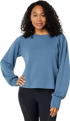 French Terry Blouson-Sleeve Sweatshirt for Women | Old Navy