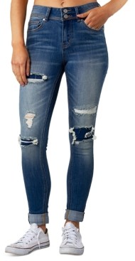 Blue Skinny Jeans For Girls Shop The World S Largest Collection Of Fashion Shopstyle