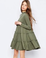 Thumbnail for your product : ASOS COLLECTION Tiered Swing Dress