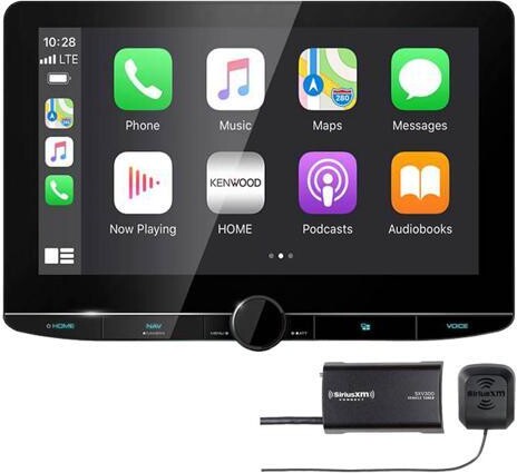 Kenwood DNR1007XR Navigation Multimedia Receiver w/ SiriusXM SXV300V2 Tuner