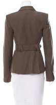 Thumbnail for your product : Rachel Zoe Belted Woven Blazer