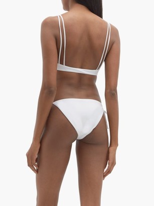 JADE SWIM Duality Bikini Top - White
