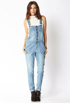 Thumbnail for your product : Forever 21 Life In ProgressTM Chambray Overalls