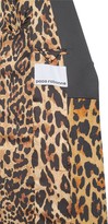 Thumbnail for your product : Paco Rabanne Printed Compact Wool Long Coat