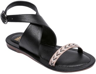 JANE AND THE SHOE Women's Afra Strappy Sandals Women's Shoes