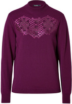 Thumbnail for your product : Marios Schwab Cashmere Pullover in Beetroot