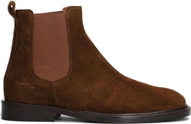 ANNA F. Panelled Chelsea Boots