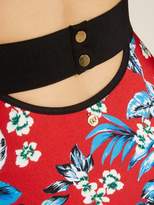 Thumbnail for your product : Diane von Furstenberg Floral Print Swimsuit - Womens - Red Print