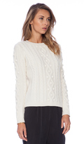 Thumbnail for your product : RED Valentino Cable Knit Sweater