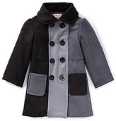 Thumbnail for your product : Copper Key 2T-6X Colorblocked Bow-Back Coat