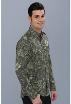 Thumbnail for your product : Richard Chai Andrew Marc x Reverse Print Camo Palm L/S Shirt