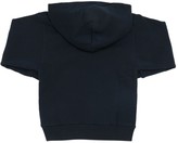 Thumbnail for your product : Balenciaga Logo Printed Cotton Sweatshirt Hoodie