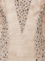 Thumbnail for your product : Carolina Herrera Silk Sequin Paneled Sweetheart Gown