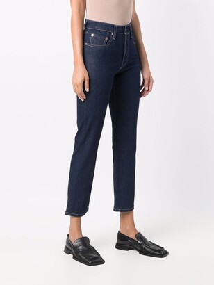 Levi's Made & Crafted Cropped Slim-Fit Jeans