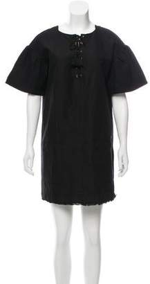 Ulla Johnson Short Sleeve Mini Dress