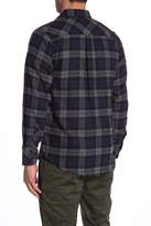 Thumbnail for your product : Burnside Plaid Regular Fit Flannel Shirt