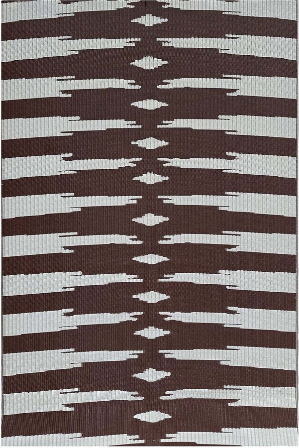 Mad Mats Brown & Off White