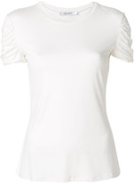 Thumbnail for your product : Max Mara ruffled sleeves stretch T-shirt