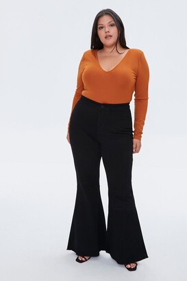 forever 21 v neck long sleeve