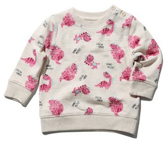 M&Co Dinosaur print sweater